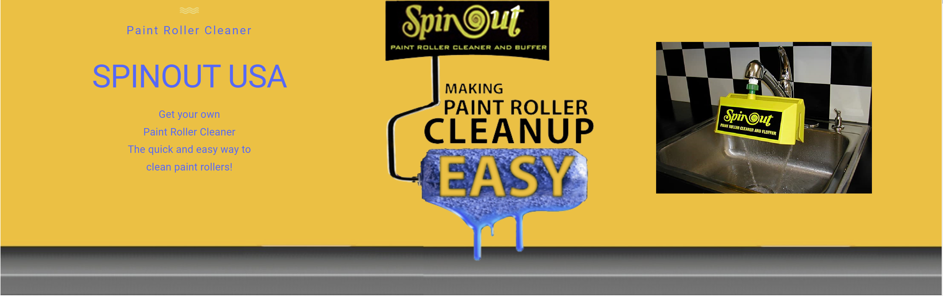 Paint Roller Cleaner by ByteSlinger